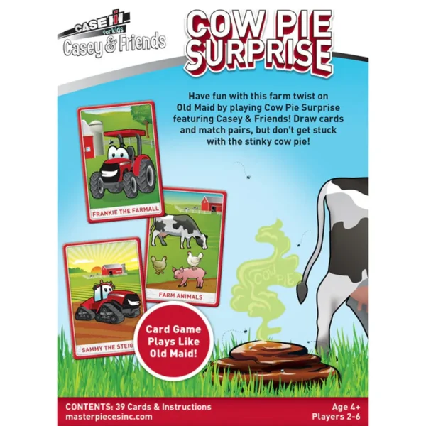 Outback Toys Games & Puzzles<Casey & Friends Case IH Cow Pie Surprise Card Game