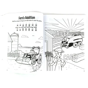 Manufacturer_ERTL Books, Calendars & Dvds<Casey & Friends Case IH Coloring & Activities Book III