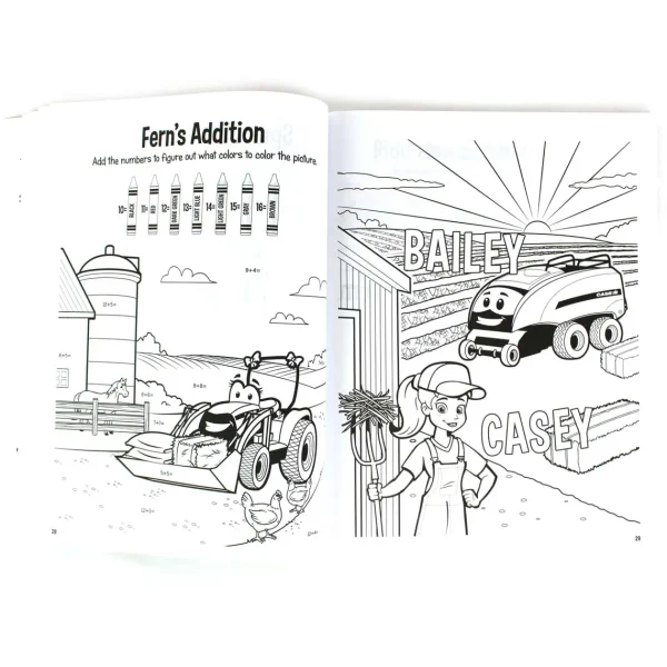 Manufacturer_ERTL Books, Calendars & Dvds<Casey & Friends Case IH Coloring & Activities Book III