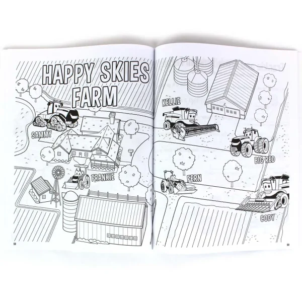 Manufacturer_ERTL Books, Calendars & Dvds<Casey & Friends Case IH Coloring & Activities Book III