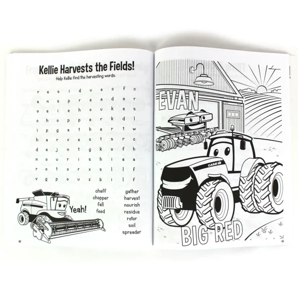 Manufacturer_ERTL Books, Calendars & Dvds<Casey & Friends Case IH Coloring & Activities Book III