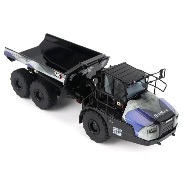 Manufacturer_Diecast Masters Dump Trucks<1/50 CAT 745 Articulated Truck with Patriotic Decoration, Brent Scarbrough & Co.