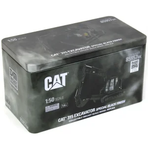 Manufacturer_Diecast Masters Excavators<1/50 CAT 315 Excavator with Special Black Finish