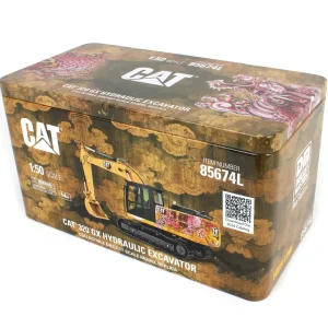 Manufacturer_Diecast Masters Excavators<1/50 CAT 320 GX Hydraulic Excavator, Dragon Totem Decoration