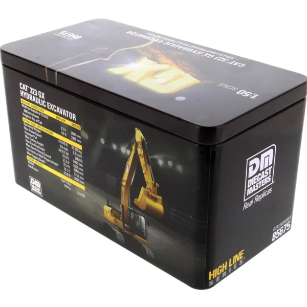Manufacturer_Diecast Masters Excavators<1/50 CAT 323 GX Hydraulic Excavator