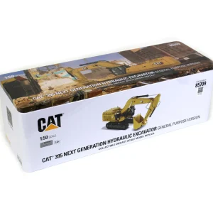 Manufacturer_Diecast Masters Excavators<1/50 CAT 395 Next Generation Hydraulic Excavator (General Purpose Version) w/ Bucket, Hammer & Shear