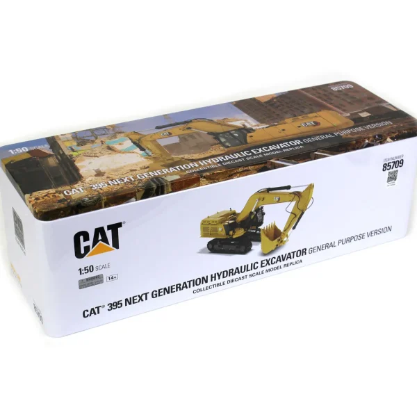 Manufacturer_Diecast Masters Excavators<1/50 CAT 395 Next Generation Hydraulic Excavator (General Purpose Version) w/ Bucket, Hammer & Shear