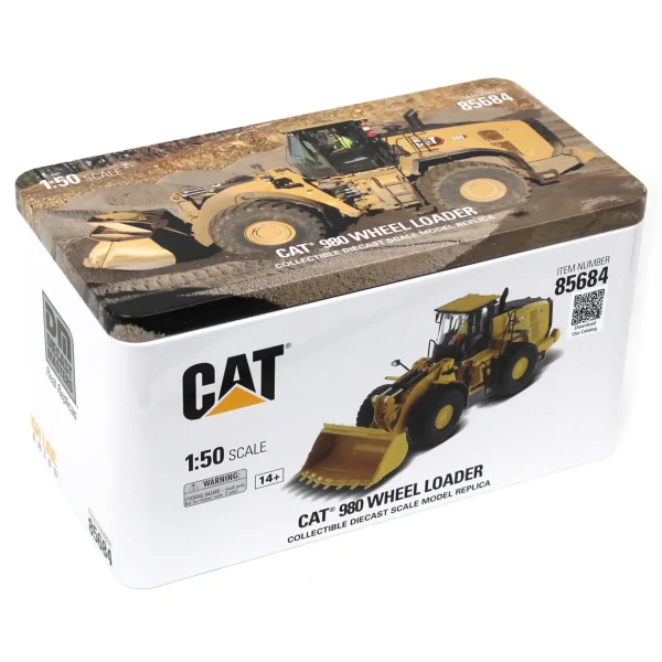 Manufacturer_Diecast Masters Loaders<1/50 CAT 980 Wheel Loader, High Line Series