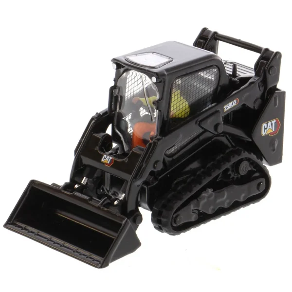 Manufacturer_Diecast Masters Loaders<1/50 CAT 259D3 Compact Track Loader with Special Black Paint