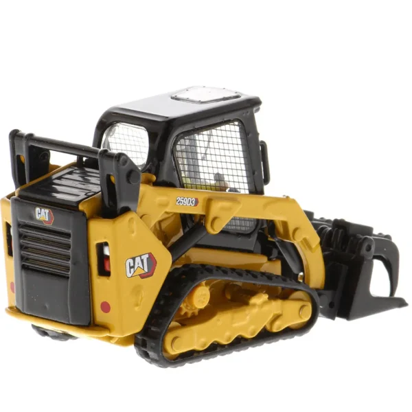 Manufacturer_Diecast Masters Loaders<1/50 CAT 259D3 Compact Track Loader w/ Bucket, Fork & Grapple Bucket