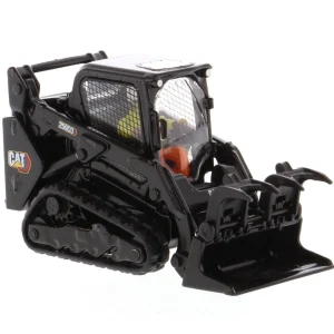 Manufacturer_Diecast Masters Loaders<1/50 CAT 259D3 Compact Track Loader with Special Black Paint