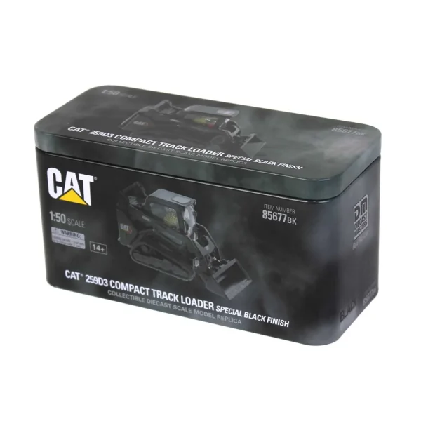 Manufacturer_Diecast Masters Loaders<1/50 CAT 259D3 Compact Track Loader with Special Black Paint