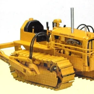 Manufacturer_SpecCast Crawlers & Dozers<1/16 CAT D2 Crawler with Tool Bar Ripper by SpecCast