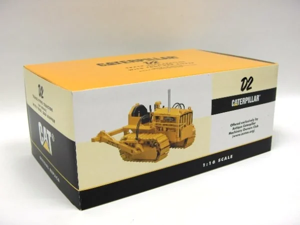 Manufacturer_SpecCast Crawlers & Dozers<1/16 CAT D2 Crawler with Tool Bar Ripper by SpecCast