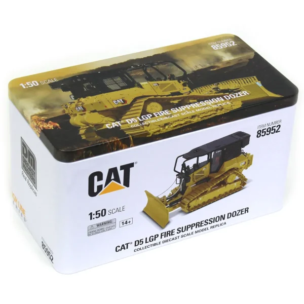 Manufacturer_Diecast Masters Crawlers & Dozers<1/50 CAT D5 LGP Fire Suppression Dozer