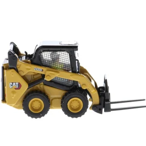 Manufacturer_Diecast Masters Loaders<1/50 CAT 242D3 Skid Steer Loader w/ Bucket, Fork & Grapple Bucket