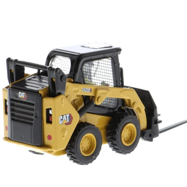 Manufacturer_Diecast Masters Loaders<1/50 CAT 242D3 Skid Steer Loader w/ Bucket, Fork & Grapple Bucket