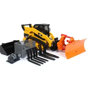 Outback Toys Loaders<1/16 Cat Delta Loader with Snow Plow Attachment
