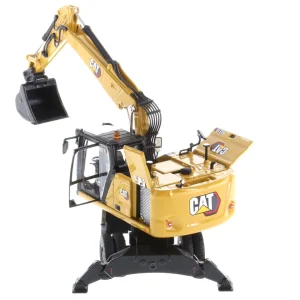 Manufacturer_Diecast Masters Excavators<1/50 CAT M318 Wheeled Excavator w/ Bucket & Grapple