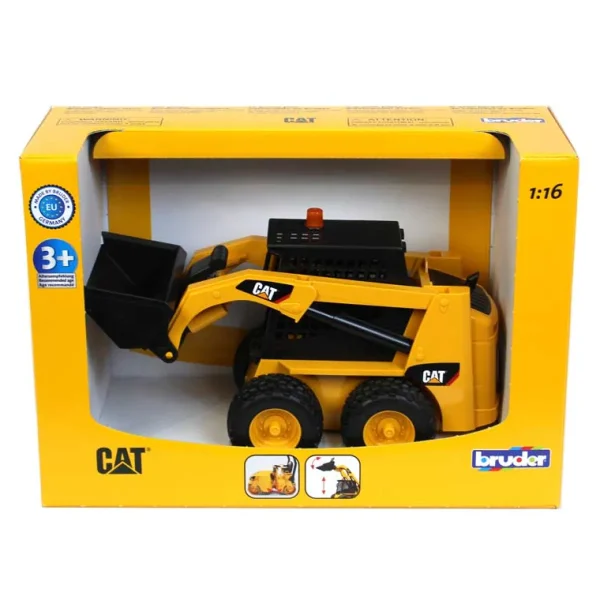 Manufacturer_Bruder Toys Loaders<1/16 CAT Skid Steer Loader by Bruder