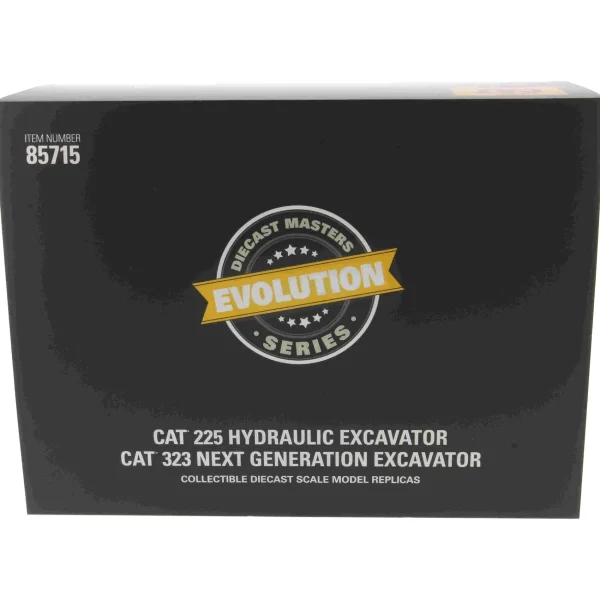 Manufacturer_Diecast Masters Excavators<1/50 Caterpillar 225 & 323 Excavator Set, Diecast Masters Evolution Series