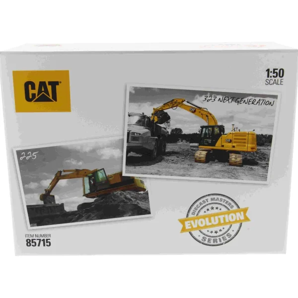 Manufacturer_Diecast Masters Excavators<1/50 Caterpillar 225 & 323 Excavator Set, Diecast Masters Evolution Series