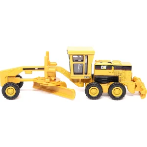 Manufacturer_Diecast Masters Graders | Lowboys & Flatbeds<1/87 Caterpillar CT660 Day Cab with Lowboy Trailer & 163H Motor Grader