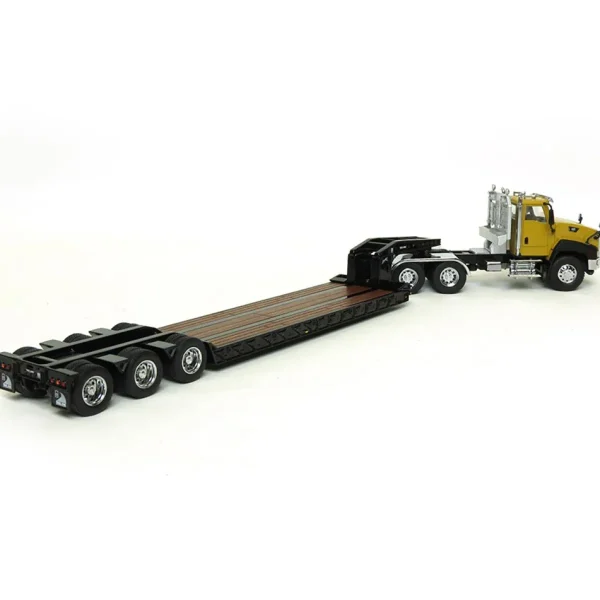 Manufacturer_Other Lowboys & Flatbeds<1/50 Caterpillar CT660 Highway Truck with Trial King Lowboy Trailer