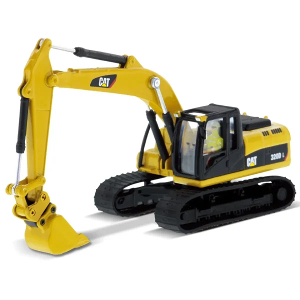Manufacturer_Diecast Masters Excavators<1/87 Caterpillar 320D L Hydraulic Excavator with 4 Work Tools