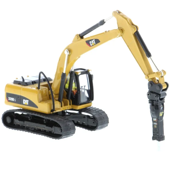Manufacturer_Diecast Masters Excavators<1/87 Caterpillar 320D L Hydraulic Excavator with 4 Work Tools
