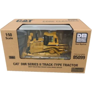 Manufacturer_Diecast Masters Crawlers & Dozers<1/50 Caterpillar D8R Series II Track-type Dozer with Blade and Ripper