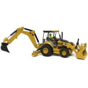 Manufacturer_Diecast Masters Loaders<1/87 Caterpillar 450E Backhoe Loader- High Line Series