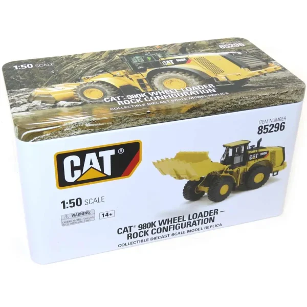 Manufacturer_Diecast Masters Loaders<1/50 Caterpillar 980K Wheel Loader- Core Classics Series