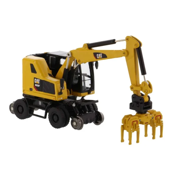 Manufacturer_Diecast Masters Excavators<1/87 Caterpillar M323F Railroad Wheeled Excavator