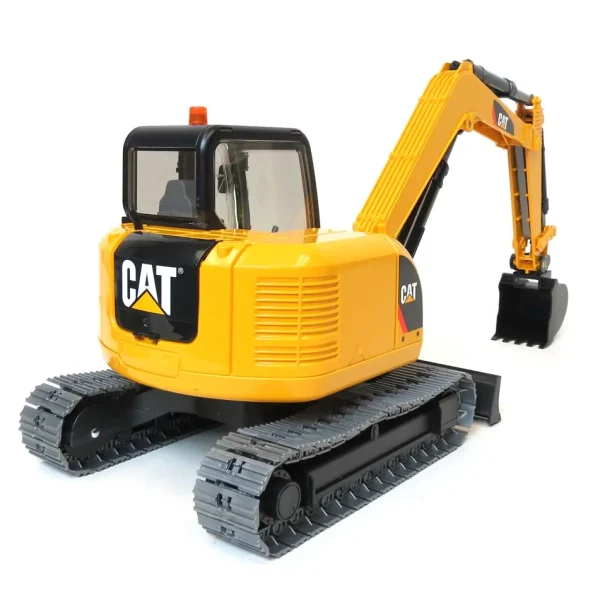 Manufacturer_Bruder Toys Excavators<1/16 Caterpillar Mini Excavator w/ Construction Worker by Bruder