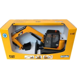 Manufacturer_Bruder Toys Excavators<1/16 Caterpillar Mini Excavator by Bruder, Plastic