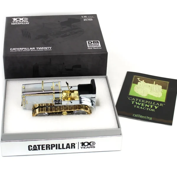 Manufacturer_Diecast Masters Crawlers & Dozers<1/16 Caterpillar Twenty Crawler Tractor, 100th Anniversary
