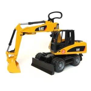 Manufacturer_Bruder Toys Excavators<1/16 Caterpillar Wheel Excavator (Plastic) by Bruder