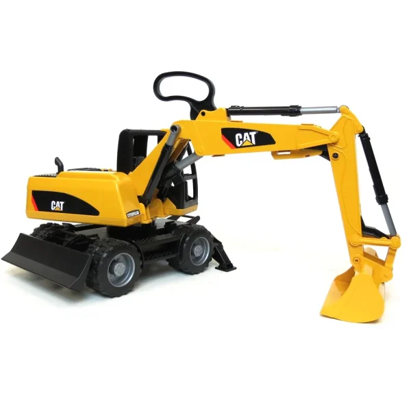 Manufacturer_Bruder Toys Excavators<1/16 Caterpillar Wheel Excavator (Plastic) by Bruder