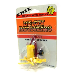Manufacturer_ERTL Implements<1/64 Century Red & Yellow Sprayer with Folding Booms