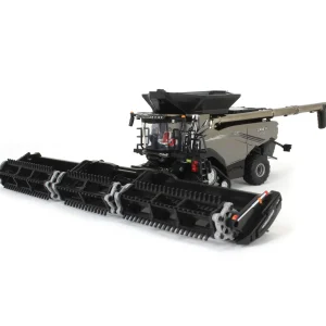 Manufacturer_ERTL Combines & Harvesters<Charcoal Chrome Chase Unit ~ 1/64 Case IH AF11 Combine with Tracks, 2024 Farm Show, ERTL Prestige