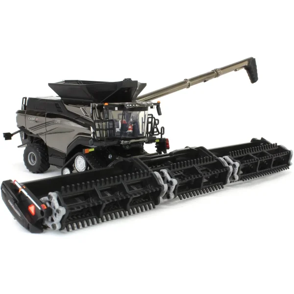Manufacturer_ERTL Combines & Harvesters<Charcoal Chrome Chase Unit ~ 1/64 Case IH AF11 Combine with Tracks, 2024 Farm Show, ERTL Prestige