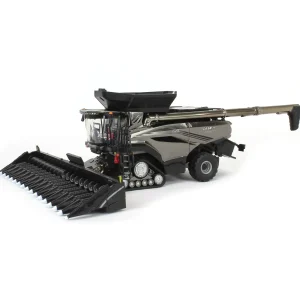 Manufacturer_ERTL Combines & Harvesters<Charcoal Chrome Chase Unit ~ 1/64 Case IH AF11 Combine with Tracks, 2024 Farm Show, ERTL Prestige