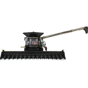 Manufacturer_ERTL Combines & Harvesters<Charcoal Chrome Chase Unit ~ 1/64 Case IH AF11 Combine with Tracks, 2024 Farm Show, ERTL Prestige