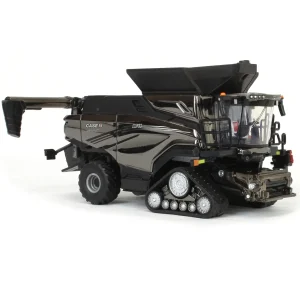 Manufacturer_ERTL Combines & Harvesters<Charcoal Chrome Chase Unit ~ 1/64 Case IH AF11 Combine with Tracks, 2024 Farm Show, ERTL Prestige