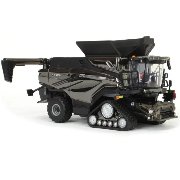 Manufacturer_ERTL Combines & Harvesters<Charcoal Chrome Chase Unit ~ 1/64 Case IH AF11 Combine with Tracks, 2024 Farm Show, ERTL Prestige
