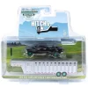 Manufacturer_Greenlight Collectibles Agricultural Trucks<Chase Unit ~ 1/64 2018 Ram 3500, Black with Polished Aluminum 3 Hole Gooseneck Livestock Trailer