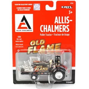 Manufacturer_ERTL Pulling Tractors<Chase Unit ~ 1/64 Allis Chalmers "Old Flame" Pulling Tractor