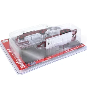 Manufacturer_Auto World Pickup Trucks<Chase Unit ~ 1/64 Cherry Red 2019 Ford F-150 with Red Trailer & Red Wheels by Auto World