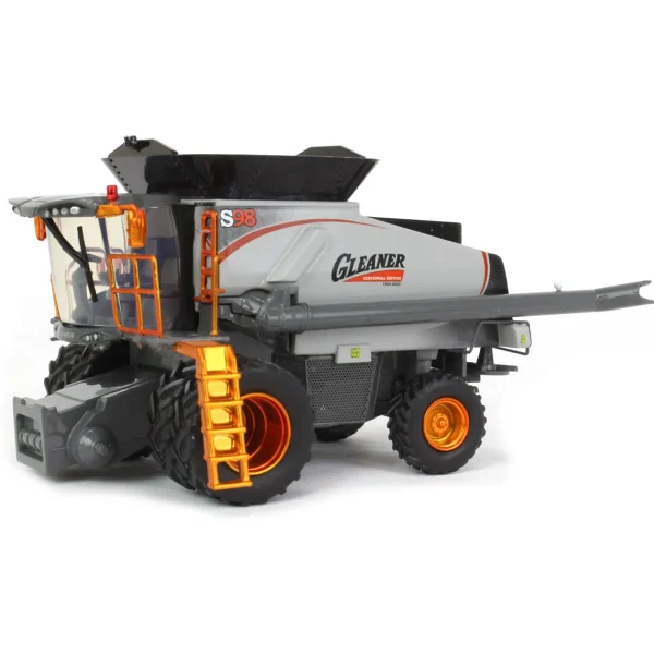 Manufacturer_SpecCast Combines & Harvesters<Chase Unit w/ Orange Chrome Accents ~ 1/64 Gleaner S98 Combine w/ Duals & 2 Heads, Centennial Edition